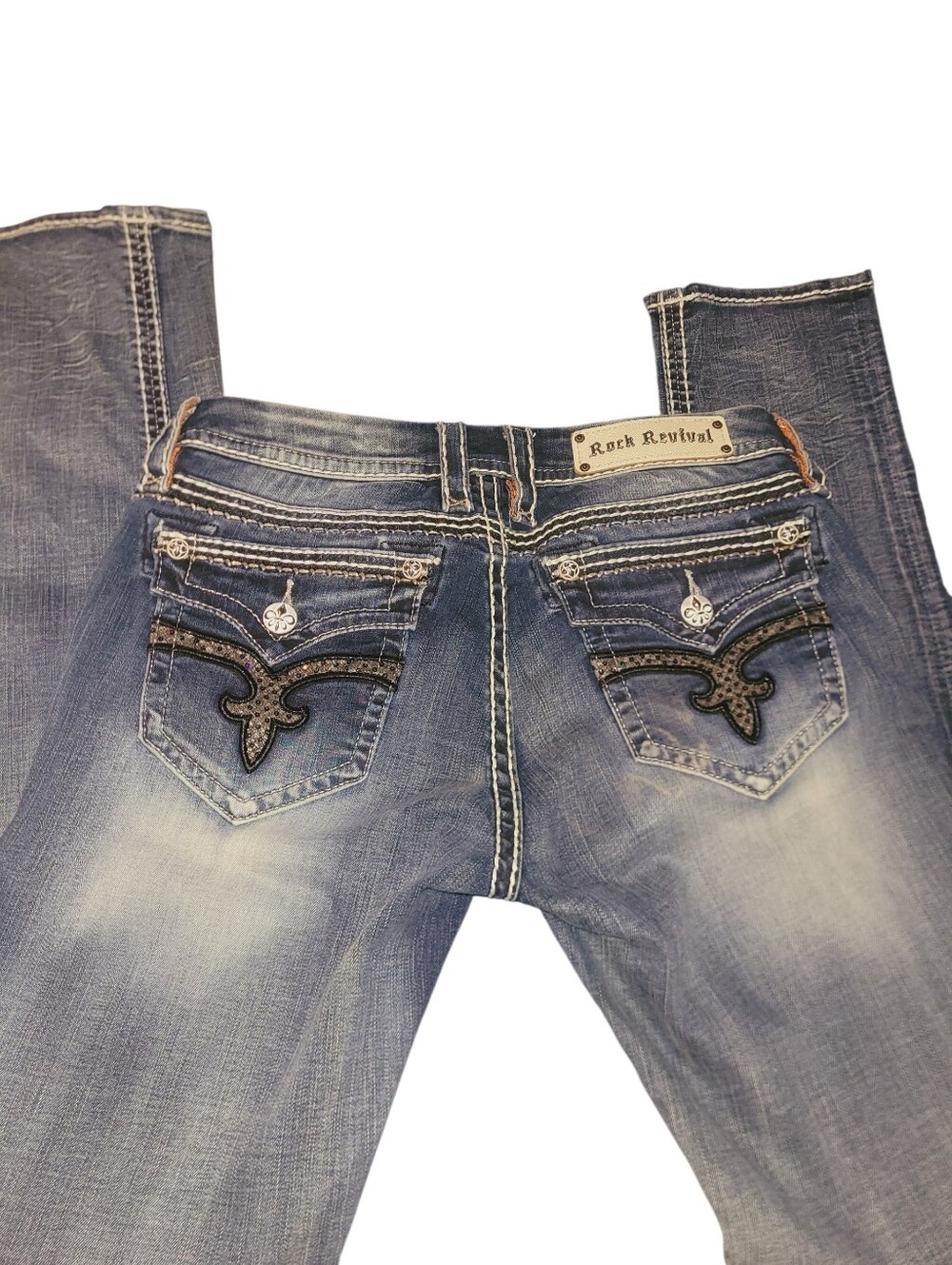 ROCK REVIVAL SKINNY JEANS SIZE 31×33